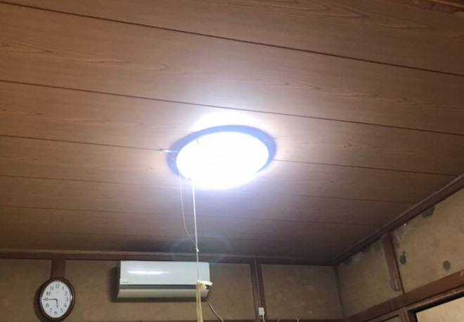 和室天井を張り替えました