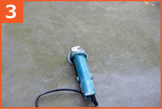 ベランダの下地処理