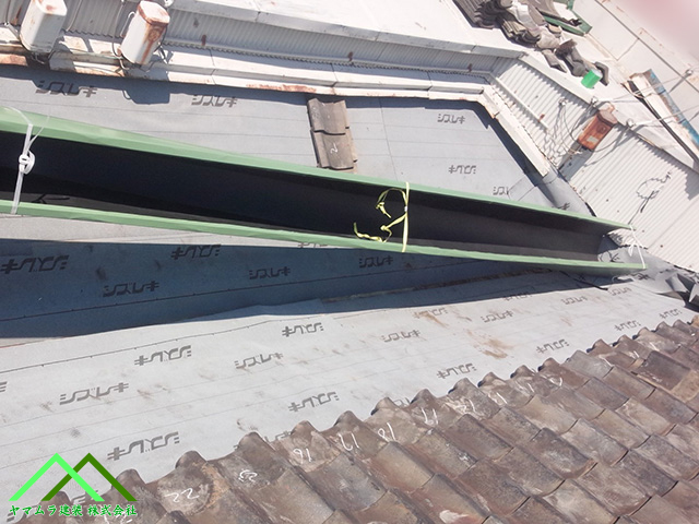 名古屋市昭和区にて和瓦屋根の中樋板金交換ガイド！劣化サインからメンテナンスまで