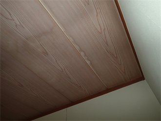 室内への雨漏り