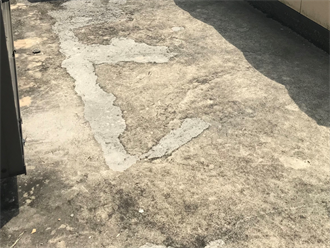 ウレタン防水床面