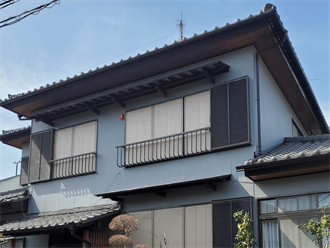 瓦屋根のお住まい