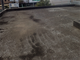 陸屋根の防水点検