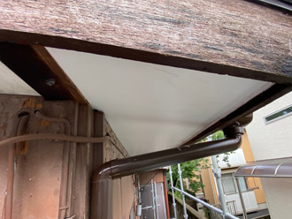 軒天の補修工事