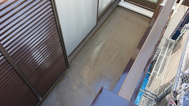 ベランダの防水工事