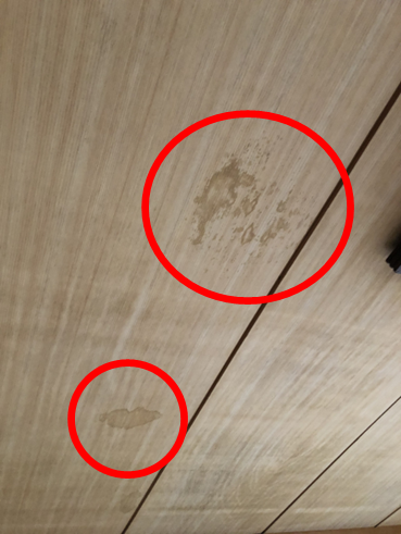 富士市雨漏り天井