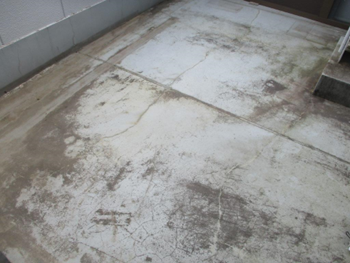 沼津市 壁や天井から雨漏りベランダ防水工事で雨漏り解消！