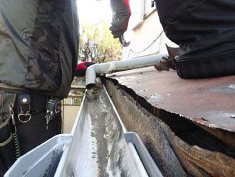 雨樋の様子