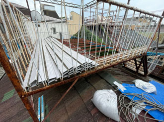 バルコニー解体