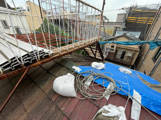 バルコニー解体