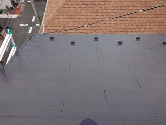 屋根は一見問題が無いように見えます