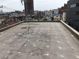 シート防水撤去完了