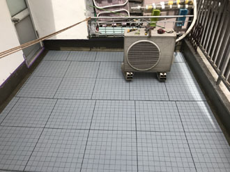 シート敷き終わり