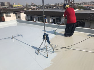 ウレタン塗膜２層目