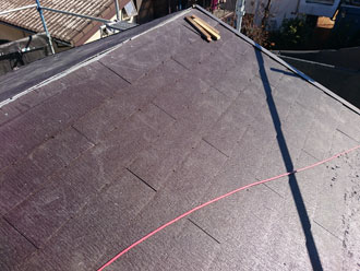 軽量なスレート屋根です