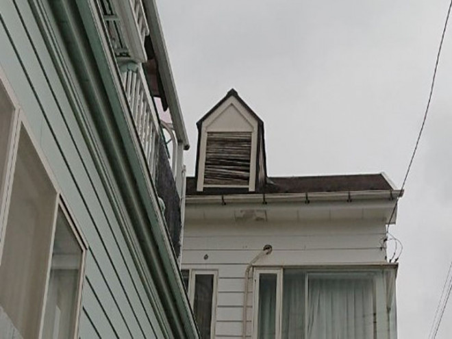 外観ドーマー部分