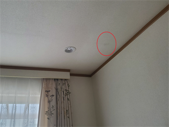 クロス天井シミ