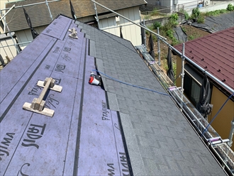 オークリッジスーパーで葺く