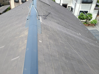 棟板金交換工事完了