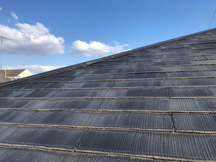 スレート屋根の雨漏り調査