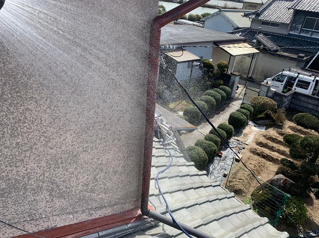 ２回目散水状況