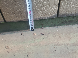 立ち上がりの高さ