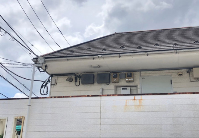 今回施工する建物はアパートです