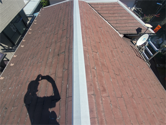 築20年のスレート屋根