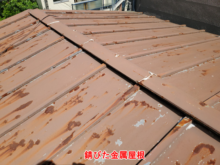 金属屋根の雨漏りは早急な修理が必要です｜君津市下湯江の現場より