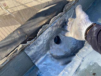 回収ドレン設置