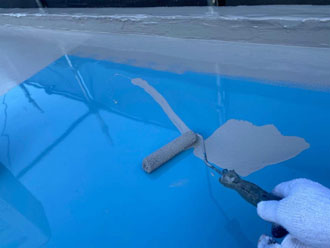 トップコートの塗布