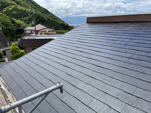 沼津市屋根塗装完工