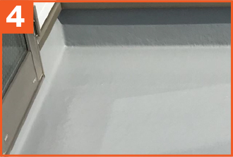 トップコートを塗布