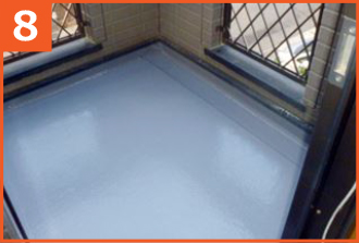 トップコートの塗布