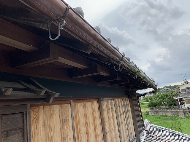 中井様邸　樋取替後