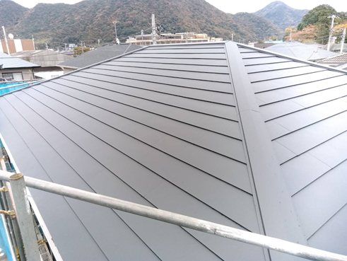 沼津市雨漏りカバー完工