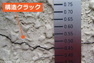 構造クラック