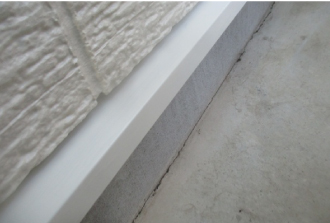 基礎と外壁の境目