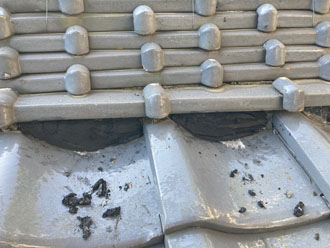 棟瓦取り直し工事が完了