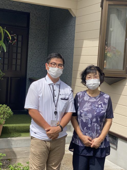 都城にてセメント瓦の雨漏り補修と塗装