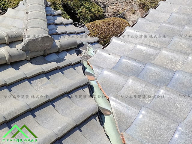 劣化具合が進んでいます