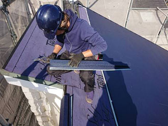 ケラバも丁寧に