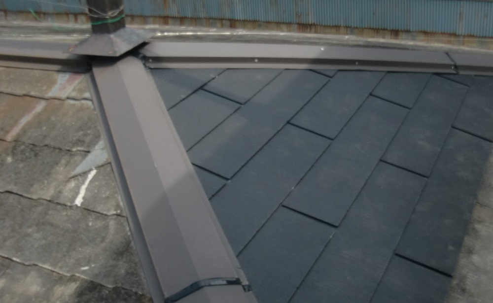 スレート部分修理アフター