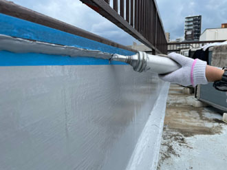 コーキング処理