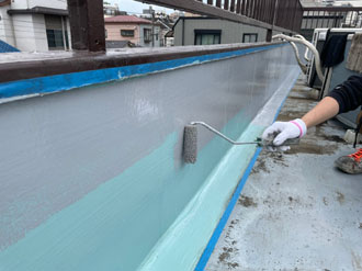 トップコート塗布