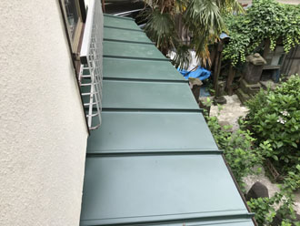 屋根カバー完工