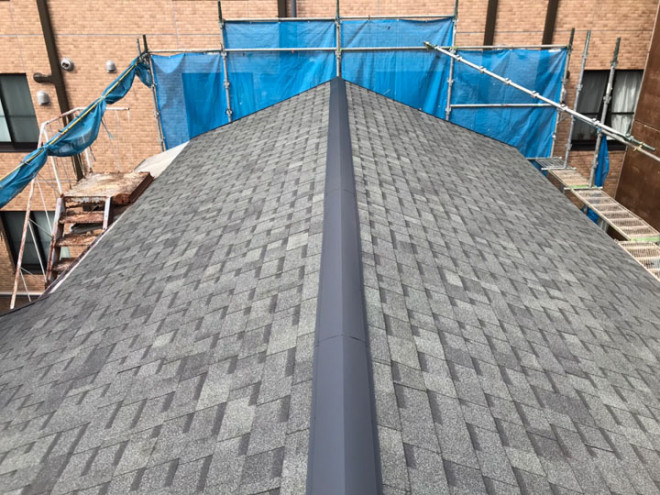 葺き替え完工