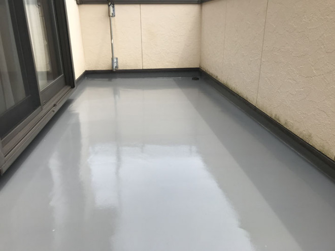 ウレタン防水完工
