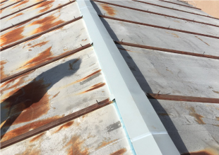 棟板金交換工事後