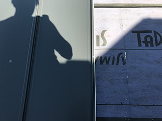 新たな金属屋根